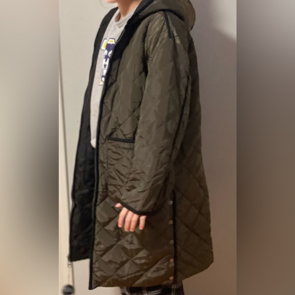 NWT-Lucky Brand Quilted Coat/Jacket - Picture 14 of 14